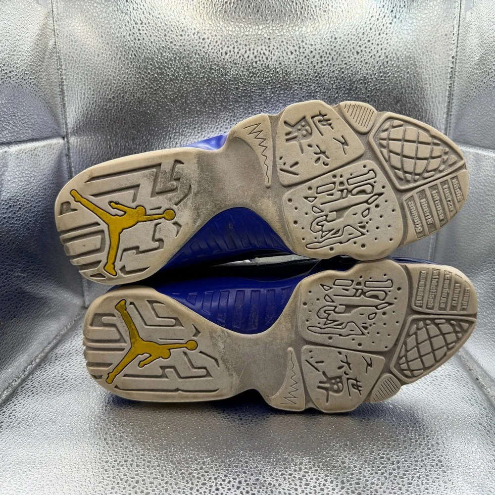 Size 10.5 Air Jordan 9 Retro Kobe Bryant Lakers Blue Mens Sneakers‎ 302370-121